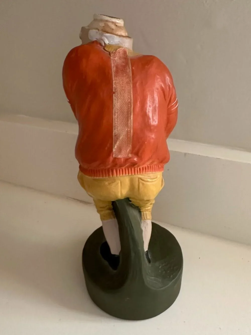 Vintage‎ The Duffer Whyte-Mackays Double Springs 1970 Golfer Decanter No Top